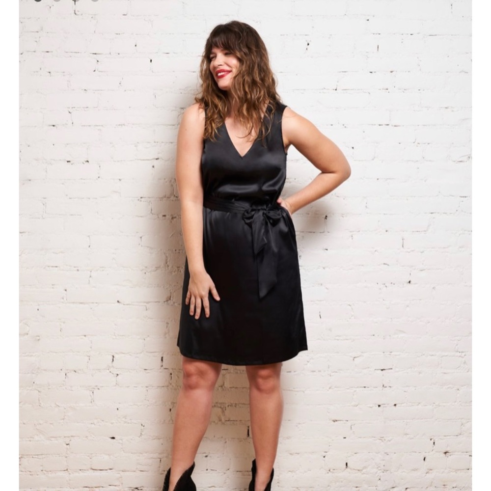 Universal Standard Spencer Slip-Tie Dress